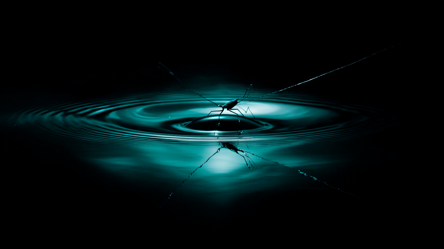 Bio-engineering the surface of water